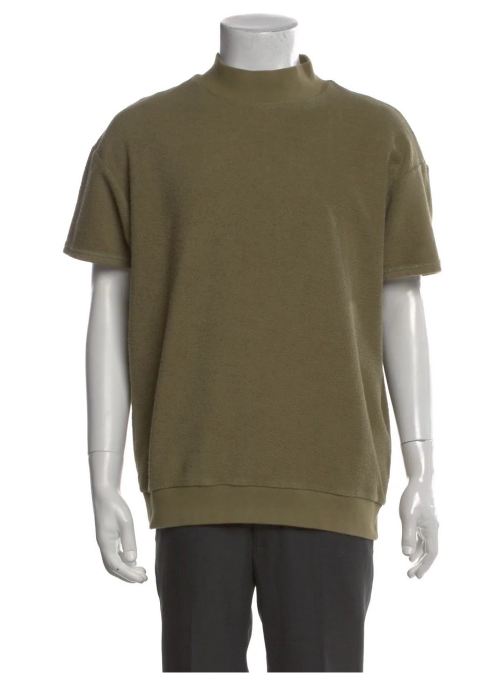 Fear Of God
Seventh Collection Mock Neck T-Shirt - olive